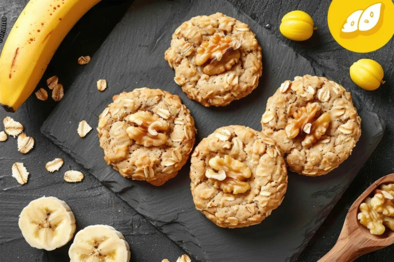 Banana oat cookies