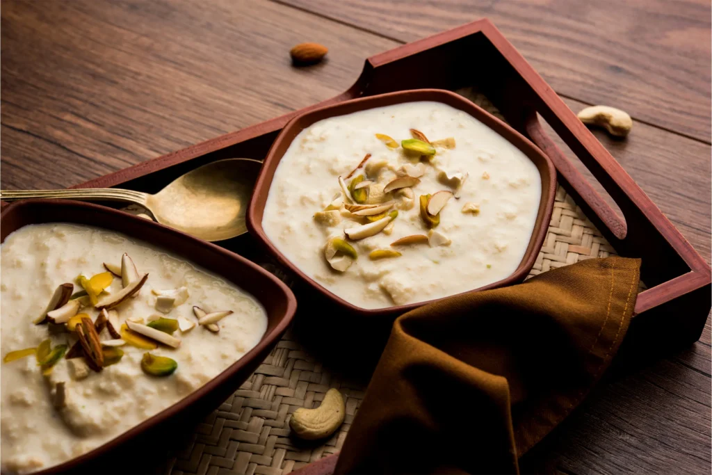 Rabri garnished with nuts - TCD