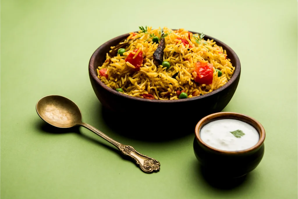 Pulav and Raita - TCD